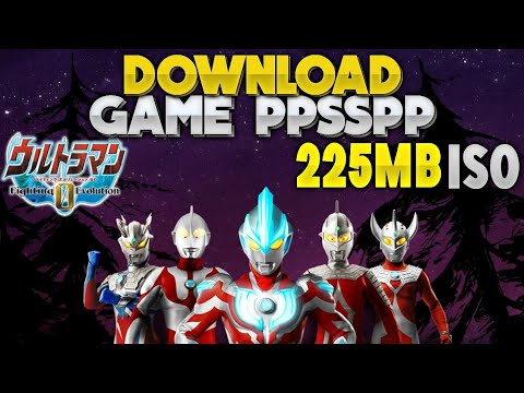 download game ultraman evolution 0 ppsspp